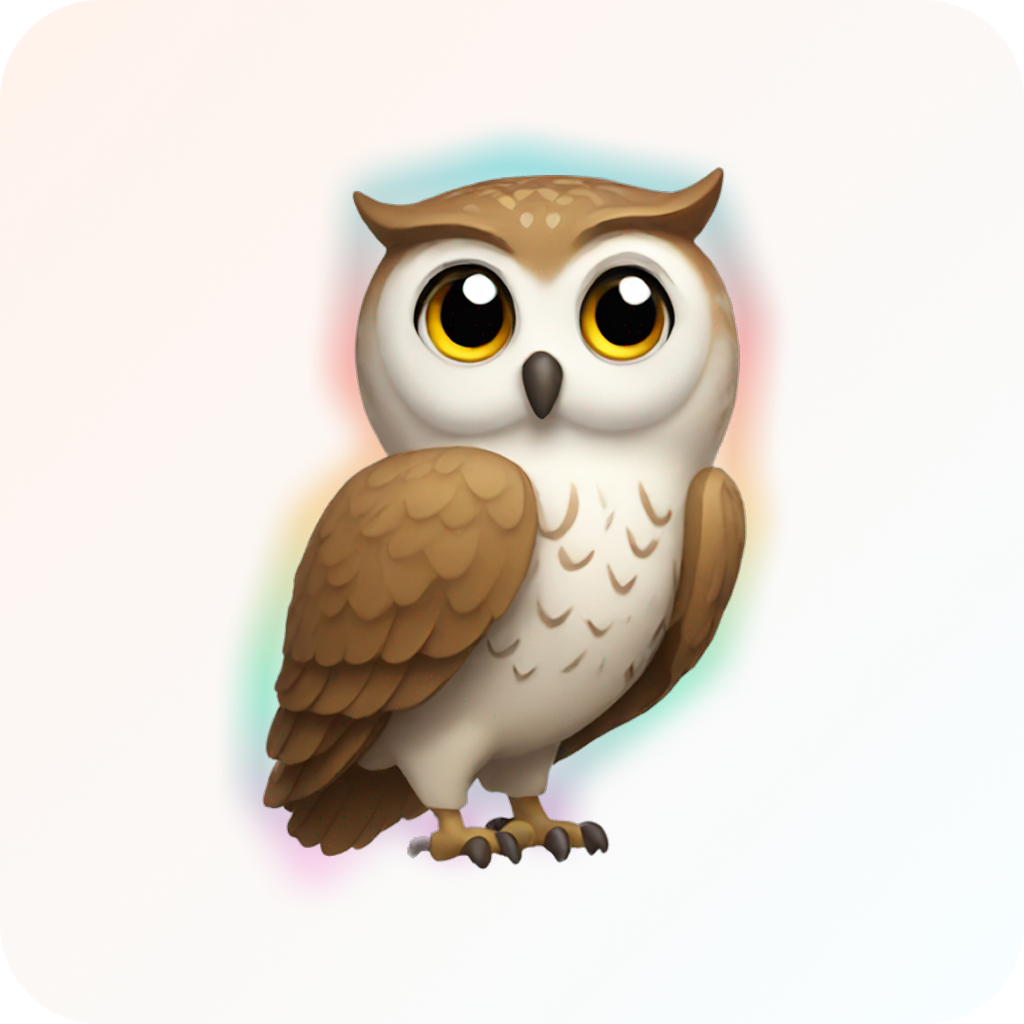 Loominote owl mascot